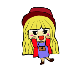 Sevy Indy Girl sticker #7974270