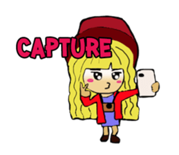 Sevy Indy Girl sticker #7974278