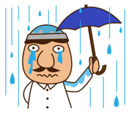 Let's go to camp! Dog and man(japan) sticker #7974830