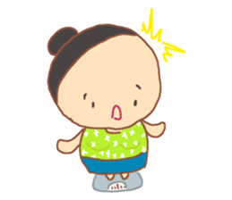 pa Dam is mother of childrens (ENG Ver.) sticker #7975323