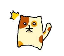 Fool of the color of a tortoise shell sticker #7975976