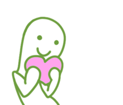 I'm happy to be a turtle [Kame-kko2] sticker #7976194