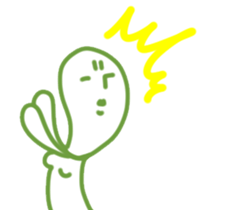 I'm happy to be a turtle [Kame-kko2] sticker #7976200