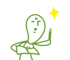 I'm happy to be a turtle [Kame-kko2] sticker #7976201