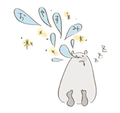 Daily life of a bear and I sticker #7976255