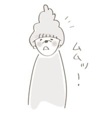 Daily life of a bear and I sticker #7976259