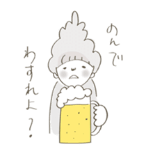Daily life of a bear and I sticker #7976268