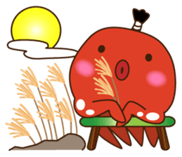 This is the Osaka food (takoyaki)japan 2 sticker #7976292