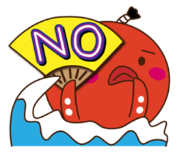 This is the Osaka food (takoyaki)japan 2 sticker #7976302