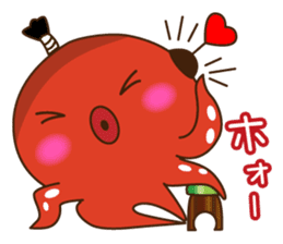 This is the Osaka food (takoyaki)japan 2 sticker #7976305