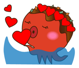 This is the Osaka food (takoyaki)japan 2 sticker #7976307