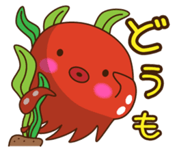 This is the Osaka food (takoyaki)japan 2 sticker #7976311