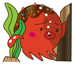 This is the Osaka food (takoyaki)japan 2 sticker #7976314