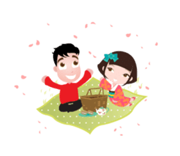 Kokoro & Tomo sticker #7976435