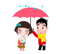 Kokoro & Tomo sticker #7976441