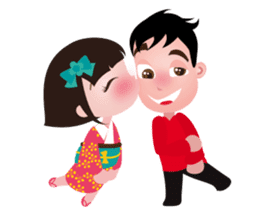 Kokoro & Tomo sticker #7976443