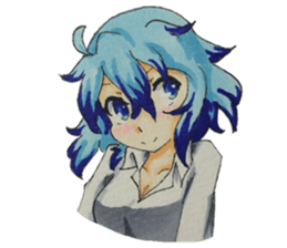 Shirt Girl sticker #7976489