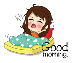 Gorgeous plump girl (EN) sticker #7976855