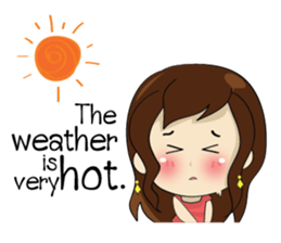 Gorgeous plump girl (EN) sticker #7976857