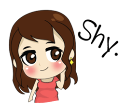 Gorgeous plump girl (EN) sticker #7976862