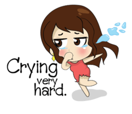 Gorgeous plump girl (EN) sticker #7976870