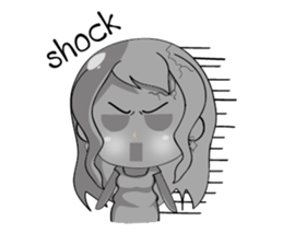 Gorgeous plump girl (EN) sticker #7976876