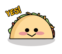 Tacs the Taco sticker #7976884