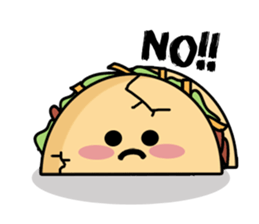 Tacs the Taco sticker #7976885