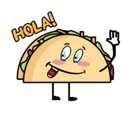 Tacs the Taco sticker #7976889