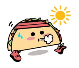 Tacs the Taco sticker #7976891