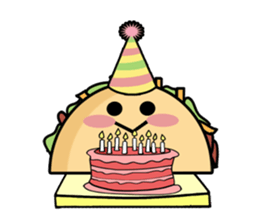 Tacs the Taco sticker #7976892