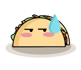 Tacs the Taco sticker #7976896