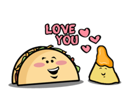 Tacs the Taco sticker #7976898