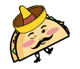 Tacs the Taco sticker #7976901
