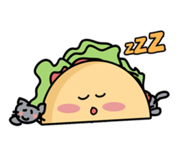 Tacs the Taco sticker #7976904