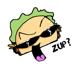 Tacs the Taco sticker #7976905