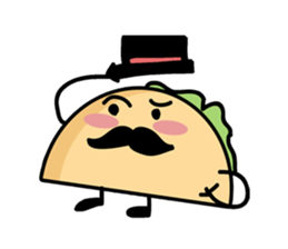 Tacs the Taco sticker #7976907