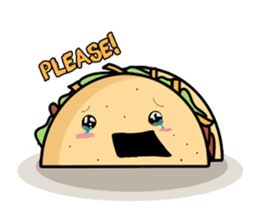 Tacs the Taco sticker #7976909