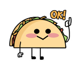 Tacs the Taco sticker #7976910