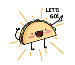 Tacs the Taco sticker #7976911