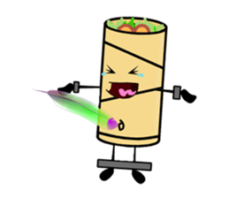 Tacs the Taco sticker #7976922