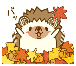 Harry's family of clear autumn day sticker #7978013