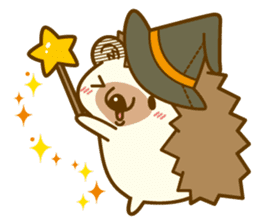 Harry's family of clear autumn day sticker #7978031