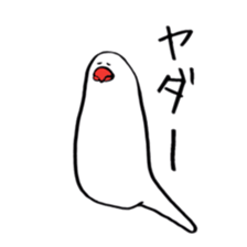 kafu the javasparrow sticker #7978729