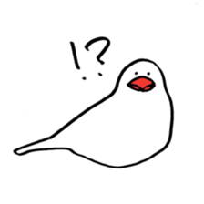 kafu the javasparrow sticker #7978733