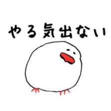 kafu the javasparrow sticker #7978736