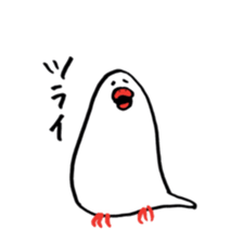 kafu the javasparrow sticker #7978737