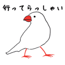 kafu the javasparrow sticker #7978747