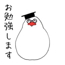 kafu the javasparrow sticker #7978756