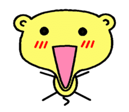 The dog is a English learning beginner sticker #7979405